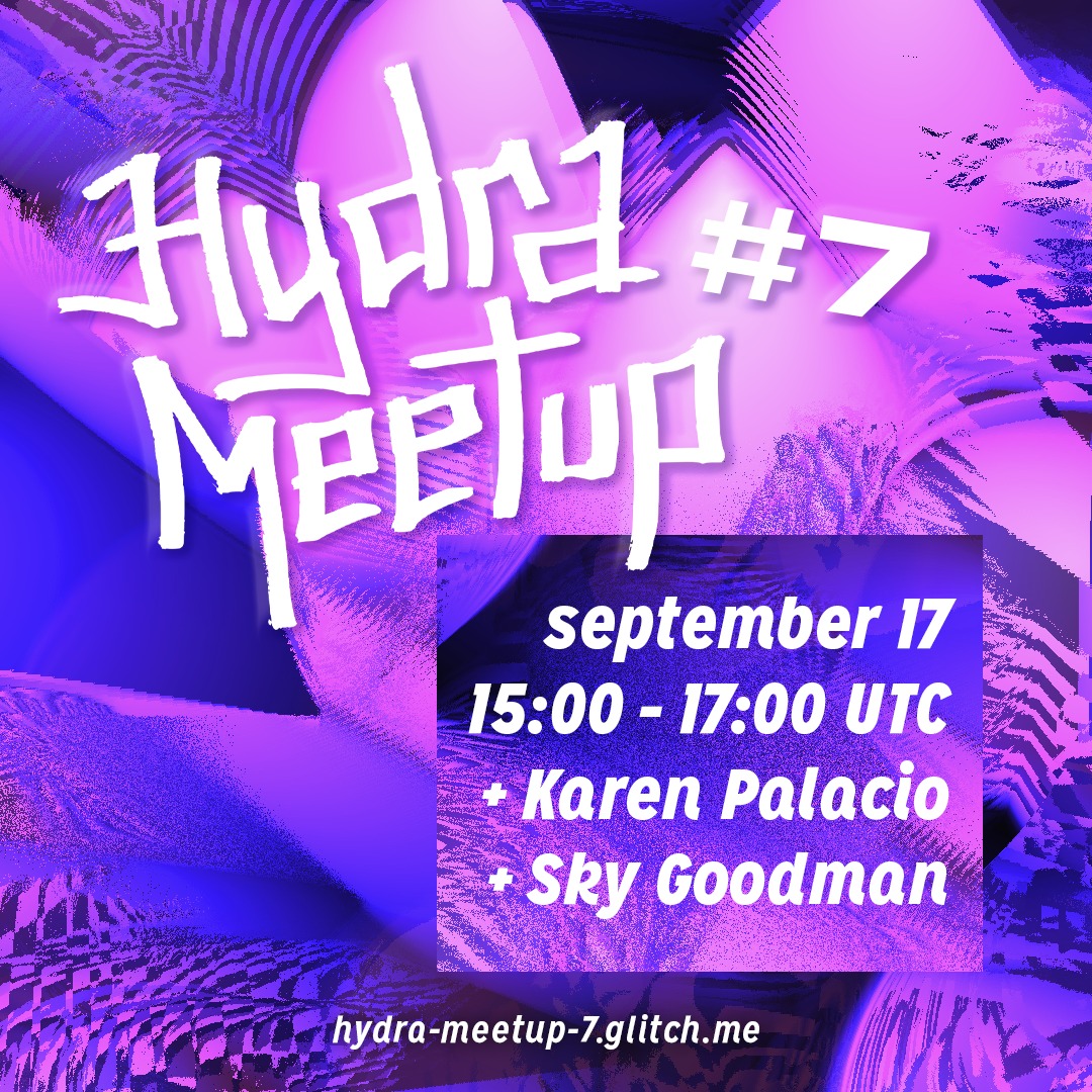 hydra video synth meetup #7